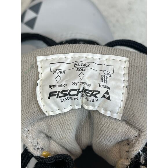 Fischer Sport Cross Country Ski Boot Mens EU42 8.5 US Good Condition - Picture 7 of 8